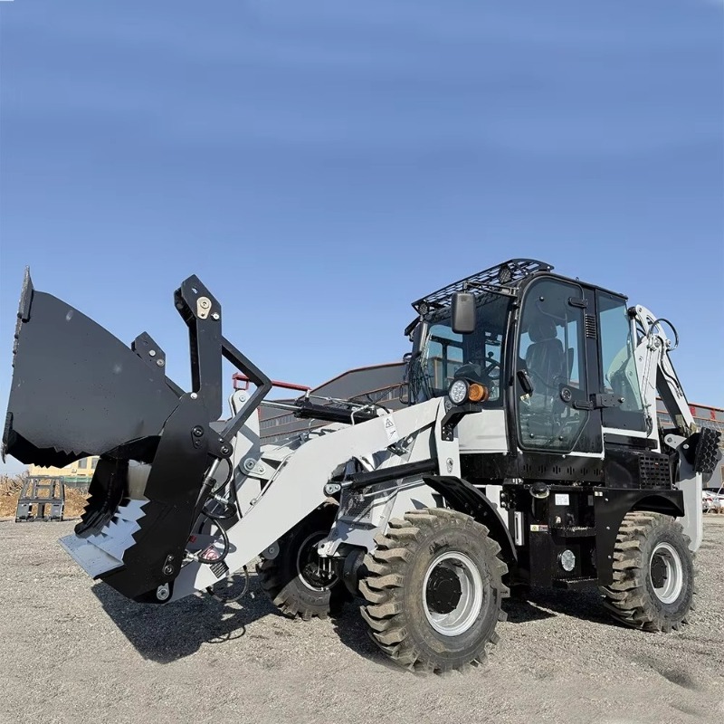Urban Farming Projects - Compact Multi-Purpose Backhoe Loader 4x4 Diesel