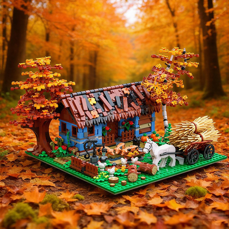 1120 PCS Urban Old Farm House  - Urban Farming House review and price